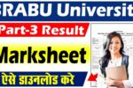 BRABU University Semester 3rd Result 2025