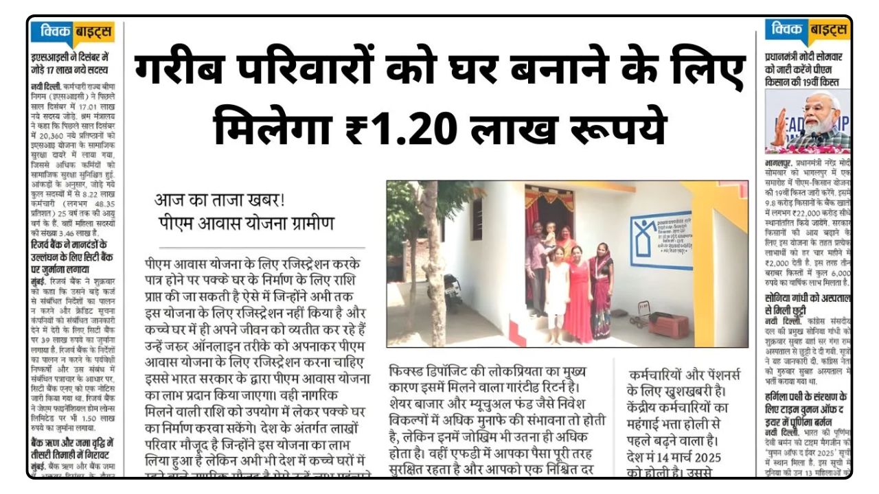 PM Awas Yojana Gramin 2025